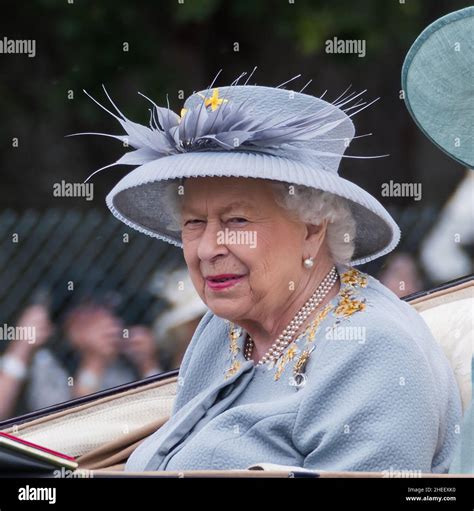 London Britain 20190620 Royal Ascot Ladies Day Pictured Queen Elizabeth Ii And Princess