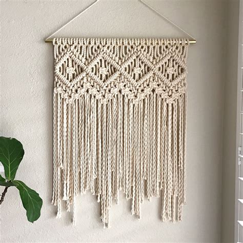 This Macrame Wall Hanging Pattern Seems To Be A Shop Favorite