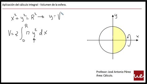 Calcular El Volumen De Una Esfera Con Integrales Printable Templates Free