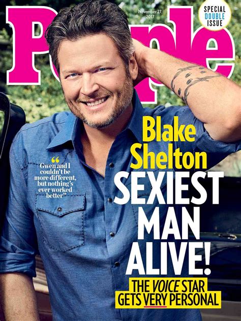 Blake Shelton Is Peoples 2017 Sexiest Man Alive