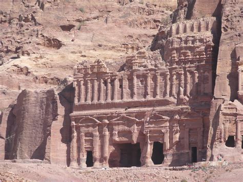 Petra Royal Tombs ~ Palace Tomb Petra Sela In The Bible Flickr