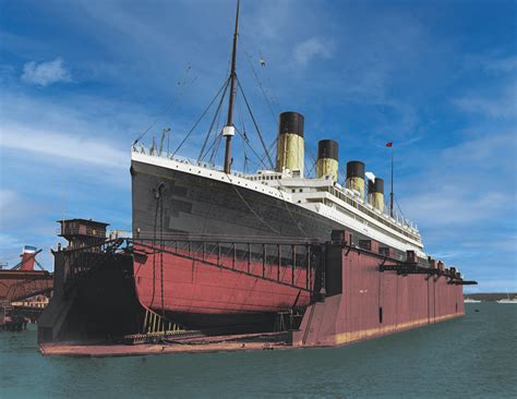Oc Spent Some Time Colorizing The Photo Of Rms Olympic In Dry Dock