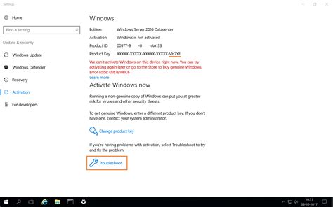 Activate Windows Server 2016 Datacenter Using Valid Product Key — Dskoli