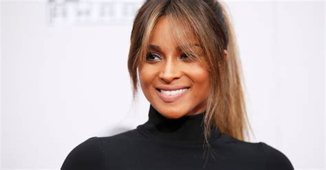 Pregnant Ciara Shows Off Her Growing Baby Bump In Stunning Gown As She