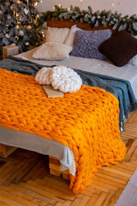 Super Chunky Blanket Giant Knit Blanket Chunky Knit Blanket Etsy