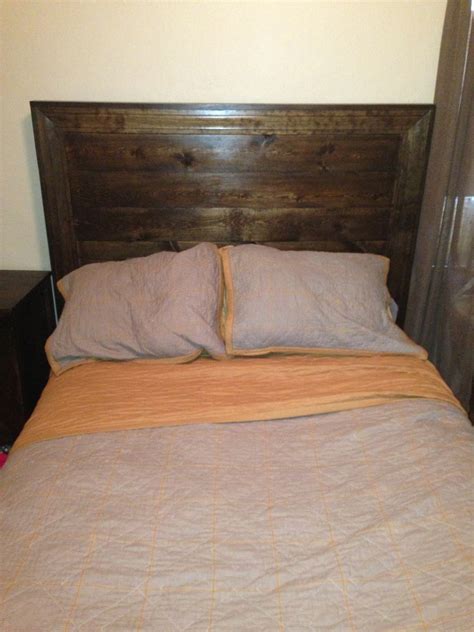 Platforms can be inexpensively made and can easily. Ana White | Hailey Platform Bed - Hailey Planked headboard ...
