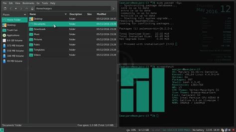Manjaro Linux 1606 Rc I3 Community Edition Ships With Linux Kernel 44