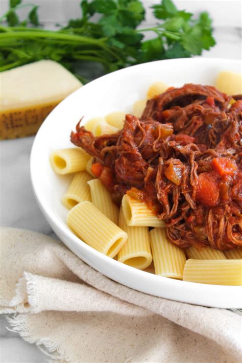 Braised Beef Ragú Cooking With Books