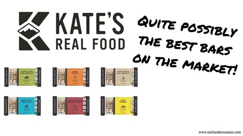 Kates Real Food Bars Review Youtube
