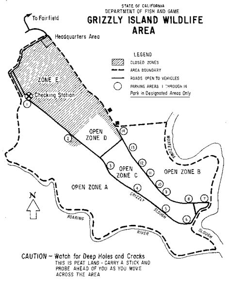 Grizzly island provides habitat for more than 200 species of birds and is home to a variety of threatened or endangered wildlife and plants. Suisun Marsh Natural History Association - AREA MAPS