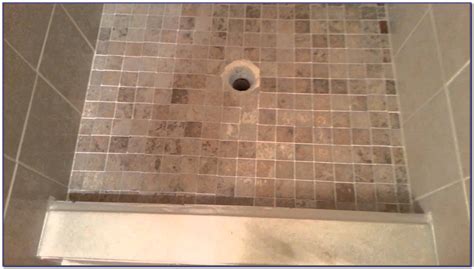 Shower Pan Tile Ready Install Tiles Home Design Ideas Rndlzpnp Q