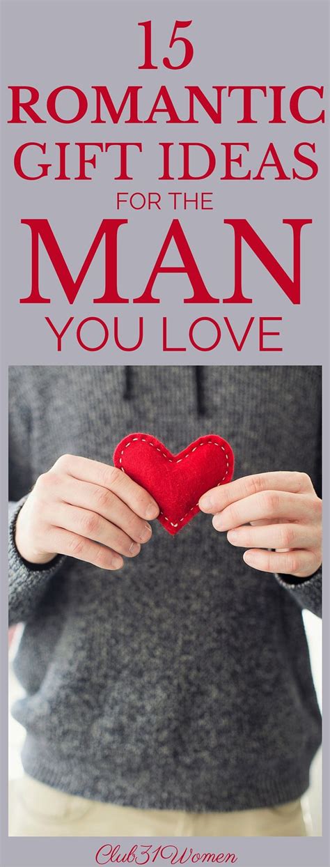 I love you gifts for men. 15 Surprisingly Romantic Gift Ideas for The Man You Love ...