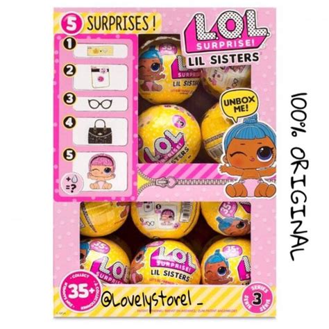 Jual Lol Suprise Doll Little Sis Lil Sis Series 1 2 3 4 5 Lol Confetti Pop Lol Big Sister Little