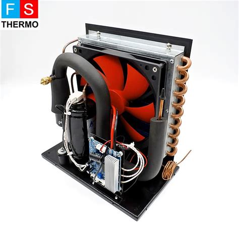 Condensing unit , air conditioner compressor , insulation pipe , copper pipe. dc 12v mini refrigeration condensing unit for mini air ...