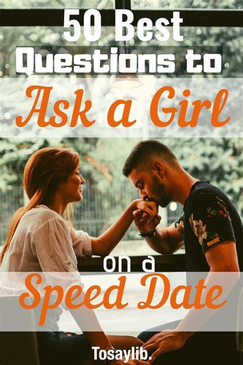 For some of these questions, i have included don't ask questions. Speed dating is considered an extreme sport by most but ...
