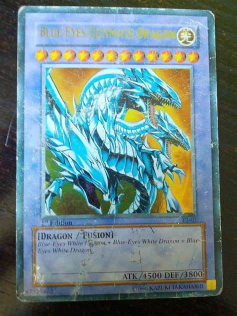 Toys And Hobbies Hobby And Collectibles Yu Gi Oh Diy Special Production Gold Blue Eyed Poor Dragon