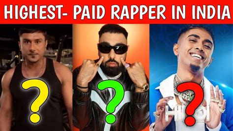 Highest Paid Rapper In India Mc Stan Yo Yo Honey Singh Badshah