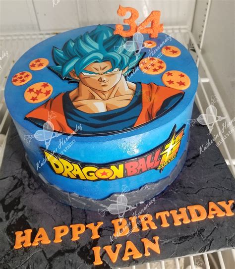 Dragon Ball Z Cake Dragonball Z Cake Ball Birthday Parties Ball
