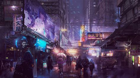 Download Cyberpunk City 4k Wallpaper By Hhamilton26 Cyberpunk