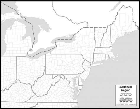 Printable Blank Map Of Northeastern United States Printable Us Maps