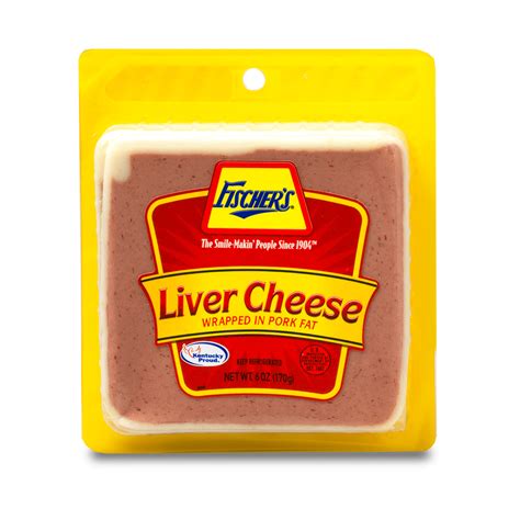 Fischers Liver Cheese Sliced Lunch Meat 6 Oz