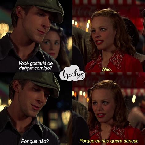 2004 todos os dias, o homem lê para a senhora um capítulo de uma linda história de amor, que foi escrita num velho caderno. Diário de uma Paixão | Diário de uma paixão, Frases de ...