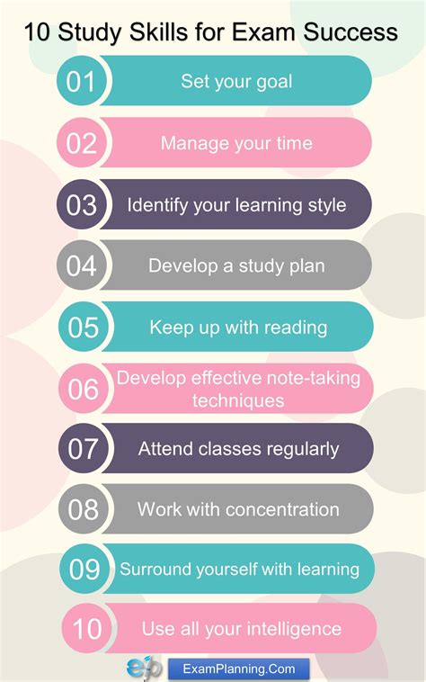 Ten Study Tips For Exam Preparation Artofit