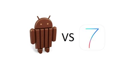 Android Kitkat 44 Vs Apple Ios 7 Head To Head Review It Pro
