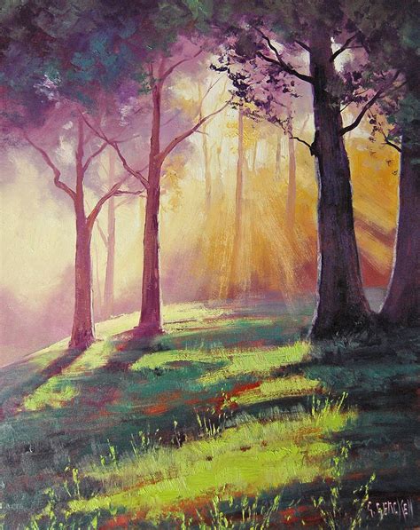 Forest Sunlight By Artsaus On Deviantart