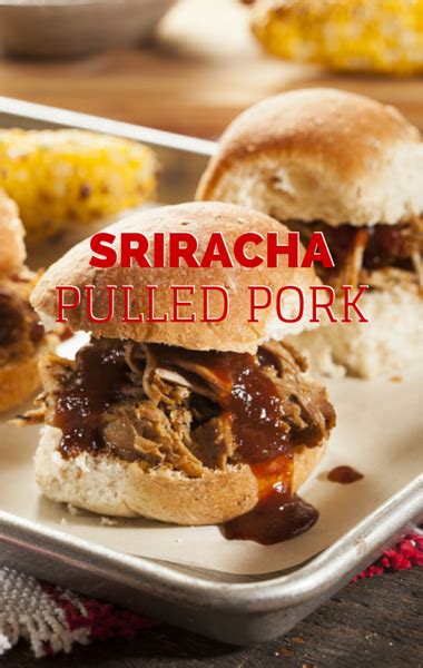 Sriracha Bbq Pulled Pork Sandwiches Recipe And 3 Bean Vegetarian Chili