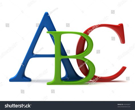 Abc Letters Stock Photo 43243267 Shutterstock