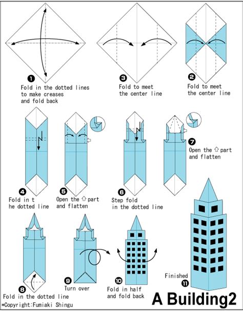 Building 2 Easy Origami Instructions For Kids