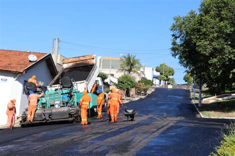 Programa Asfalto Novo Segue No Bairro Palmital • Marília Notícia