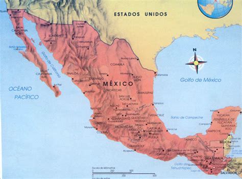 Mapa Geografico De Mexico Imagui