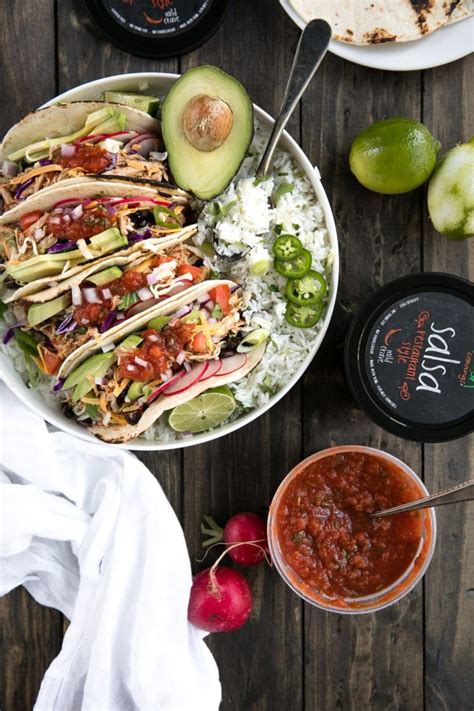 Taco tuesday will never look the same again. Instant Pot Shredded Salsa Chicken Tacos (+ Video) - The ...