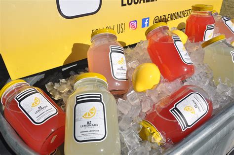 Have A Gourmet Lemonade Stand On Your Prescott Event Az Lemonade Stand