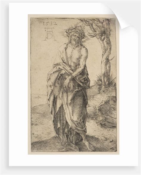 Man Of Sorrows With Hands Bound 1512 Posters And Prints By Albrecht Dürer