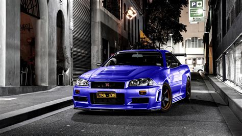 4k Nissan Skyline Gt R R34 Uhd Live Wallpaper Wallpaperengine Tips