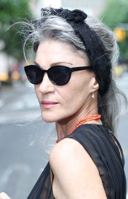 To add to this, amongst the maasai community. Hair Grey Older Women Classy 65+ Ideas | Long gray hair ...
