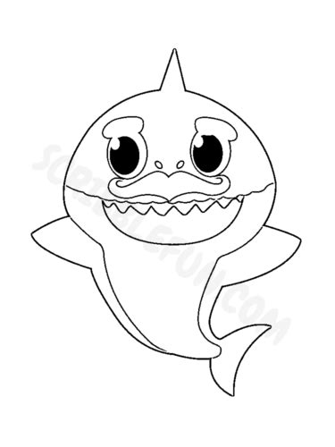 Following you have finished all of the steps in how to color shark coloring pages, you are now ready to go out and begin coloring. 17 Free Baby Shark Coloring Pages Printable