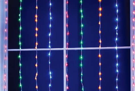 Cities decorated for christmas celebrations holiday lights. Multi Colour 240 LED Christmas Xmas Cascading Waterfall ...