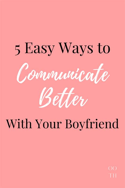 How to Communicate Better With Your Boyfriends | Healthy communication
