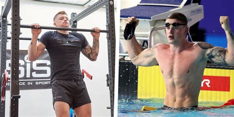 When he's out of the pool, the gold medallist grinds hard in the gym to ensure he's at the top of his game. Olympic Swimmer Adam Peaty Shares His Exact Workout and ...