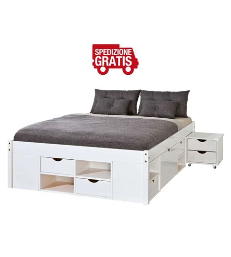 Questo letto rivestito in tessuto grigio diventerà il centro focale della camera da letto grazie al suo look semplice e moderno. 25 Letti 140 X 190 - Inidpfohor