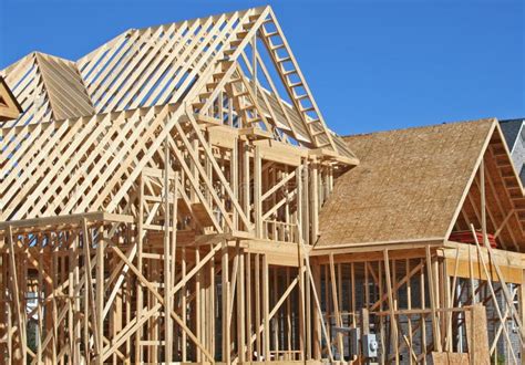 House Construction Stock Photo Image Of Framing House 1452456