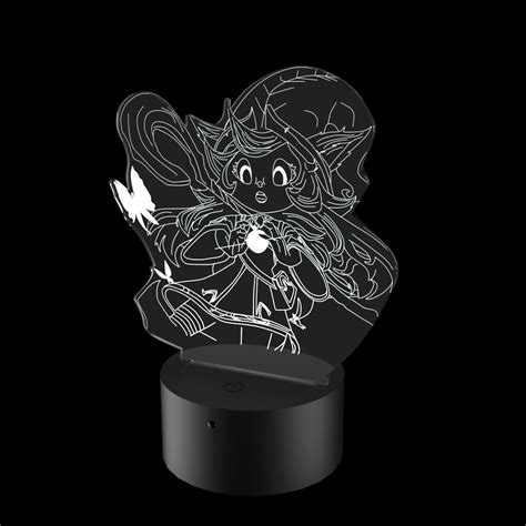 Luminária De Led Lulu League Of Legends Acrílico Store