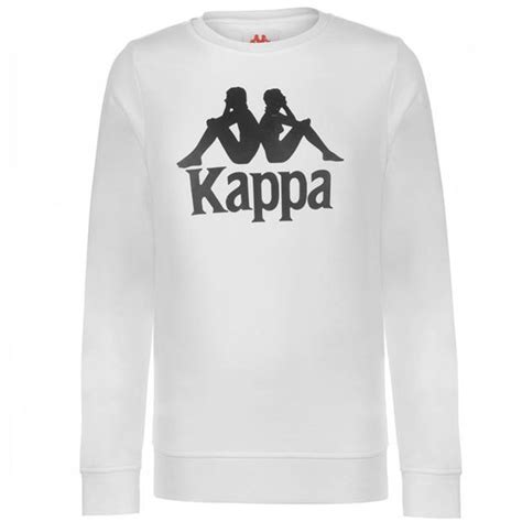 Kappa Authentic Zemin Sweatshirt Mens Whiteblack