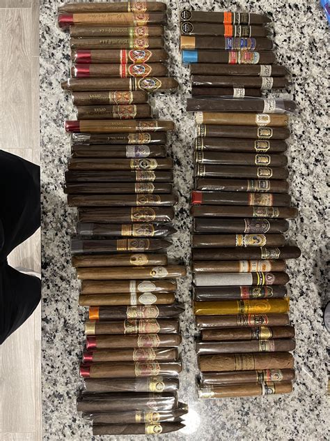 My Modest Collection After A Little Over A Year Of Smoking 4 Cigars Or