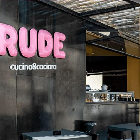 Rude Restaurant Brand Identity Awesome Brands