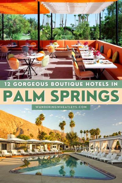 12 Cool Boutique Hotels In Palm Springs California Wandering Wheatleys